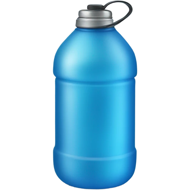 blue water bottle emoji