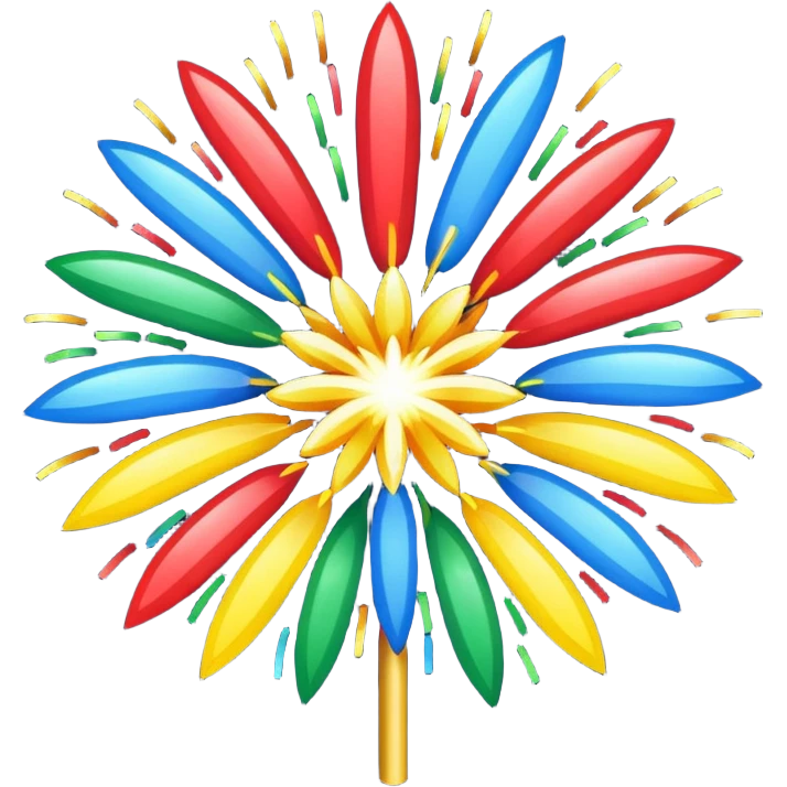 new year fireworks 2026 emoji