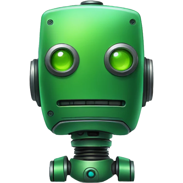 green robot emoji