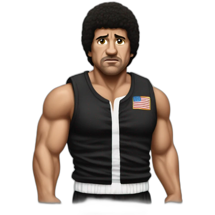 Rocky balboa emoji