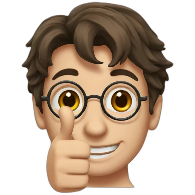 harry potter thumbs up emoji