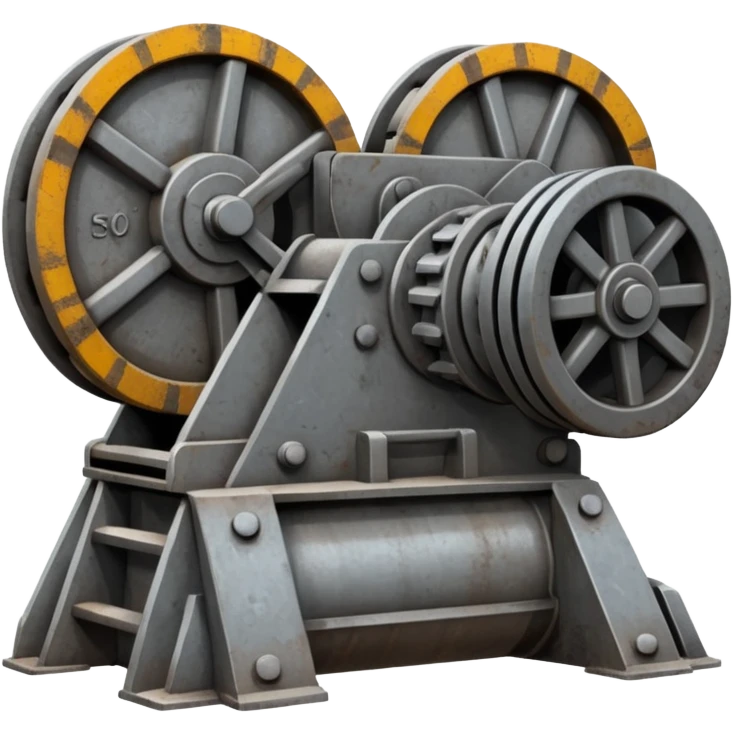 An Emoji of a KPI FT2650 Rock Crusher emoji