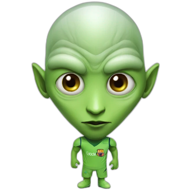 messi alien emoji