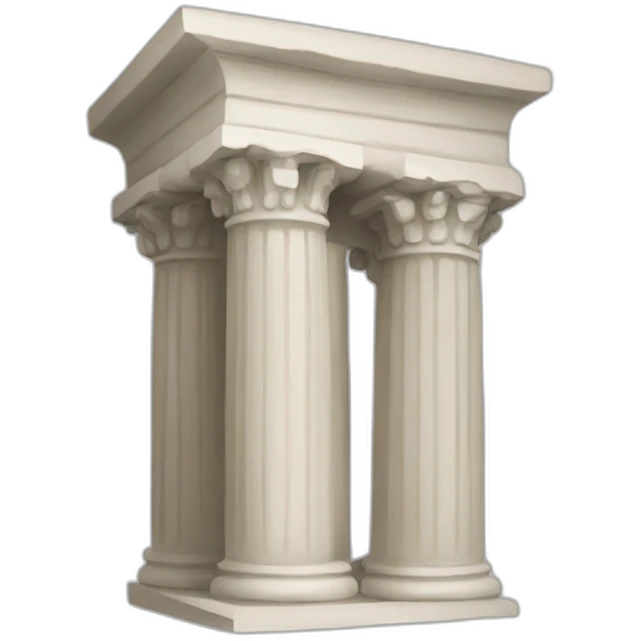 doric column  emoji