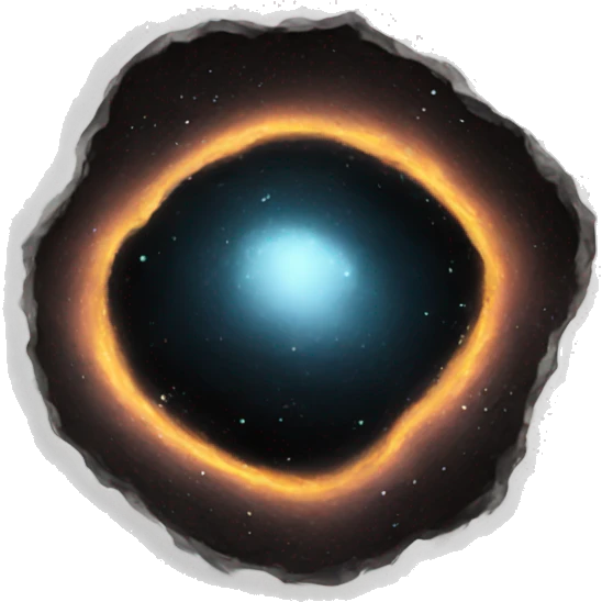Black hole emoji