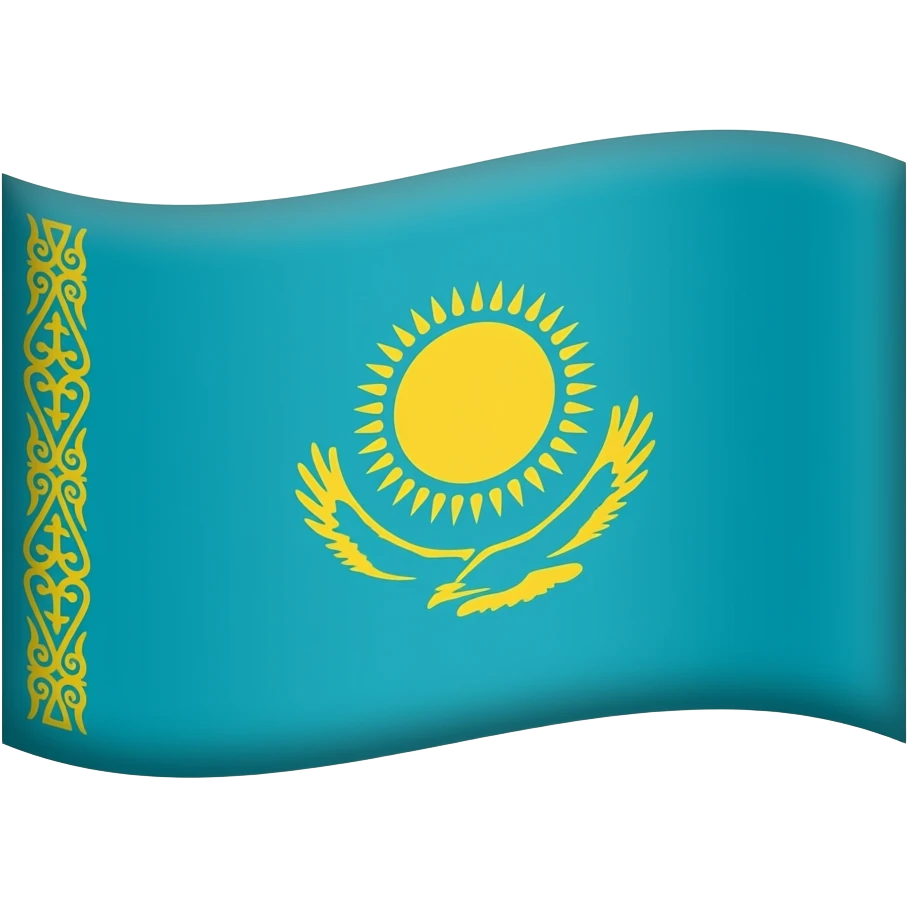 Kazakh SSR flag emoji