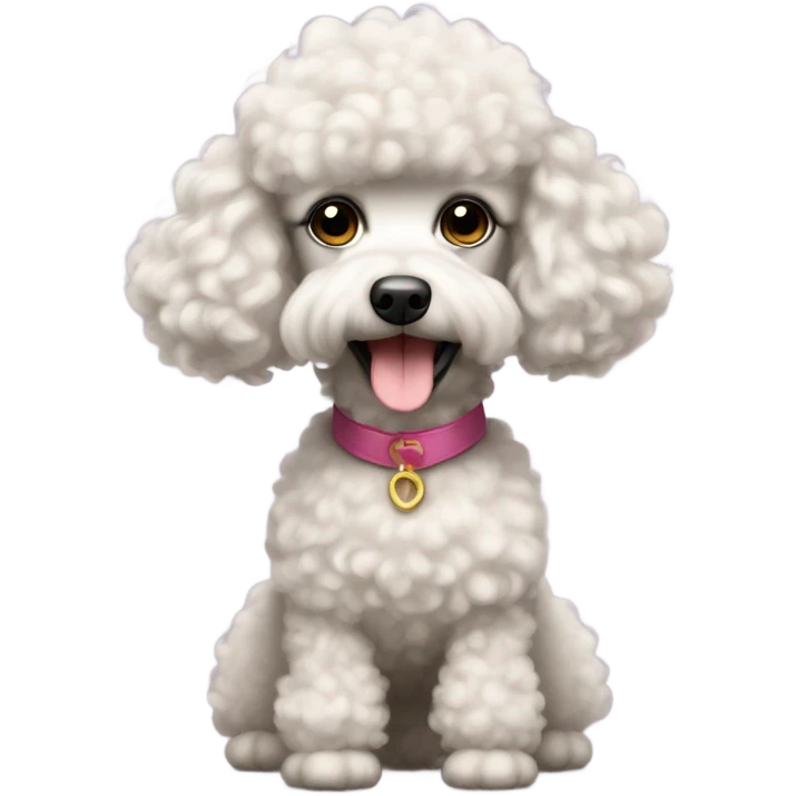 Poodle emoji