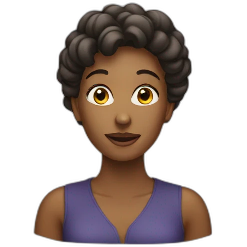 woman thrill of discovery emoji