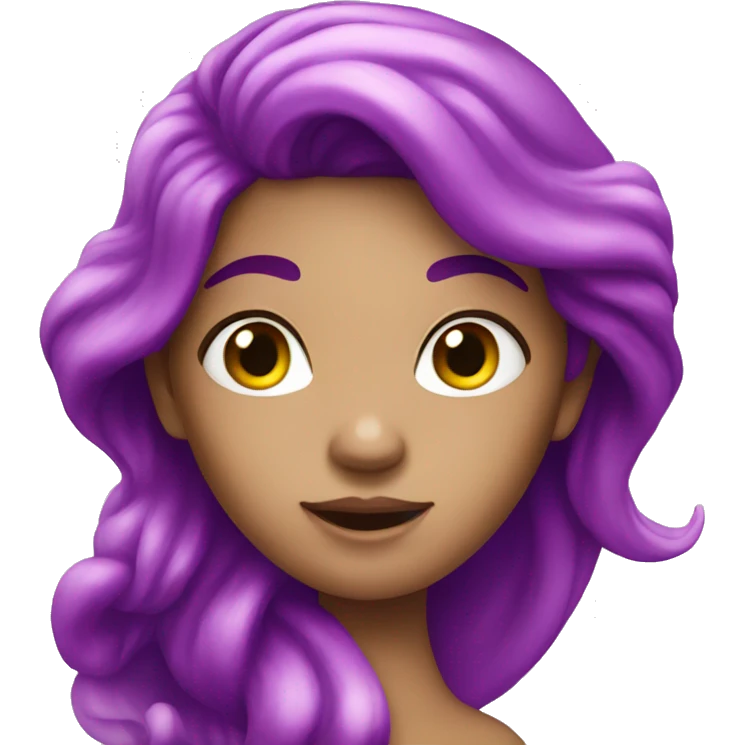 purple mermaid emoji