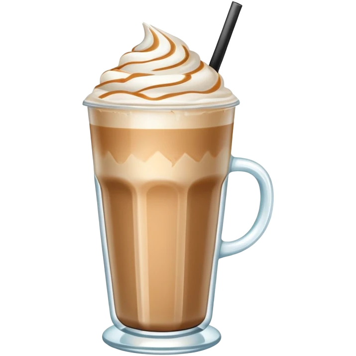Ice latte  emoji