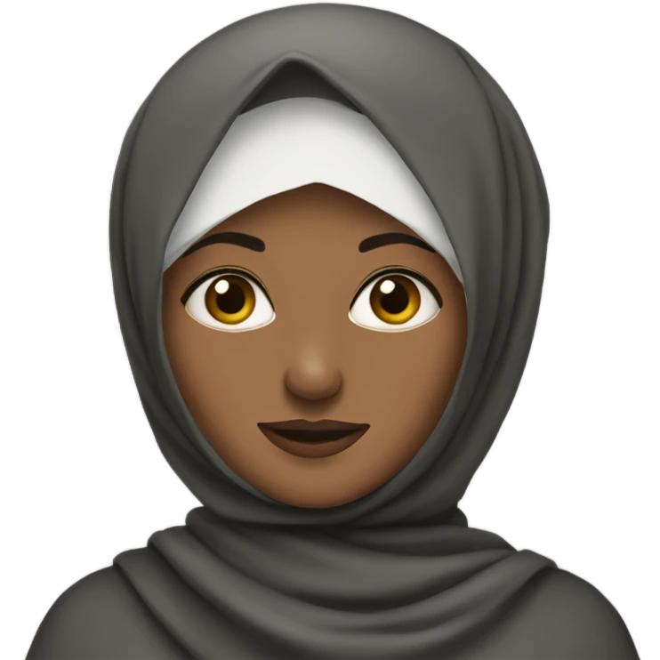 Woman in hijab emoji