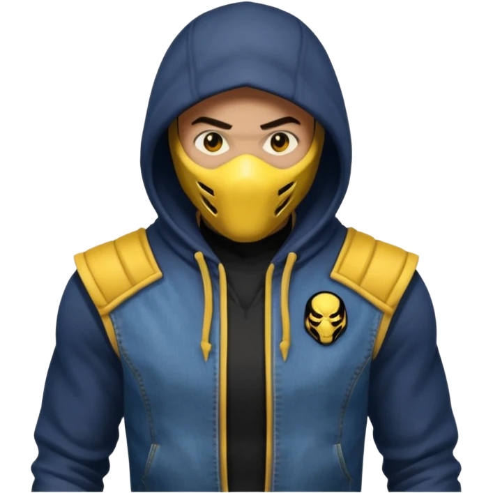 mortal kombat scorpion mdoern emoji