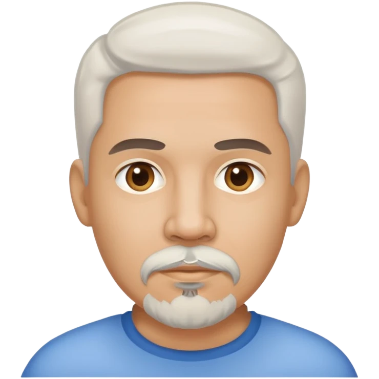 hispanic man white gotee emoji