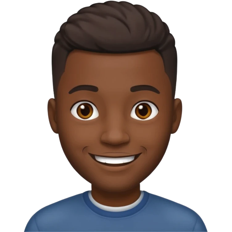 black hairdresser man emoji