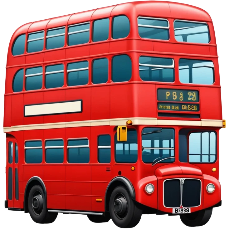 Bus anglais emoji