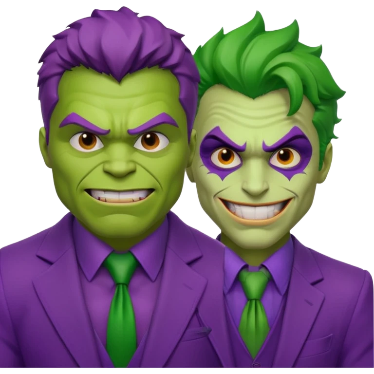 hulk  coringa emoji