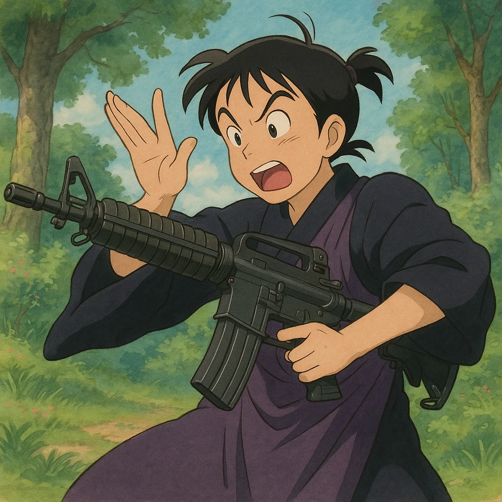 Miroku Make a move bolt catch slap on m4a1 emoji