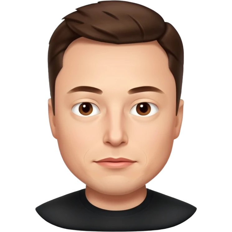 Elon Musk emoji