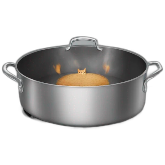 Cat cooker emoji