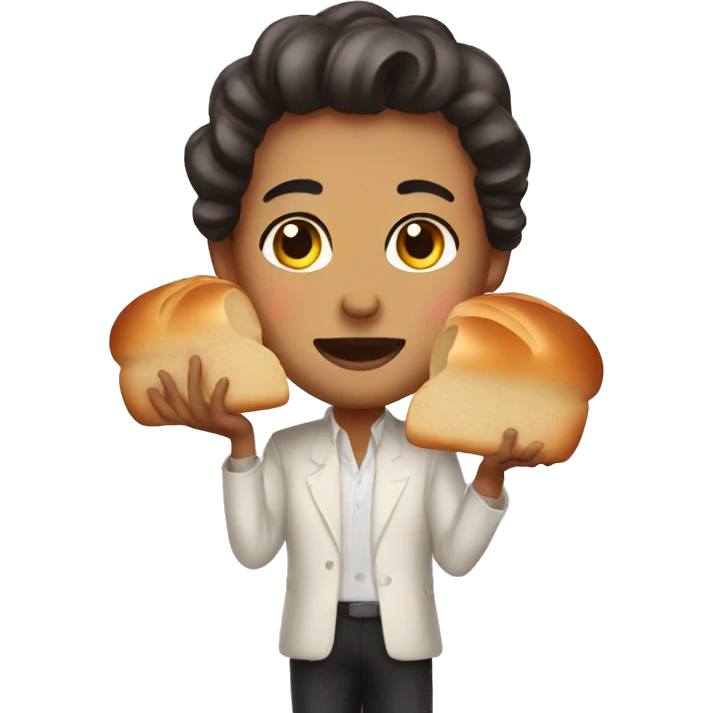 glamour bread  emoji