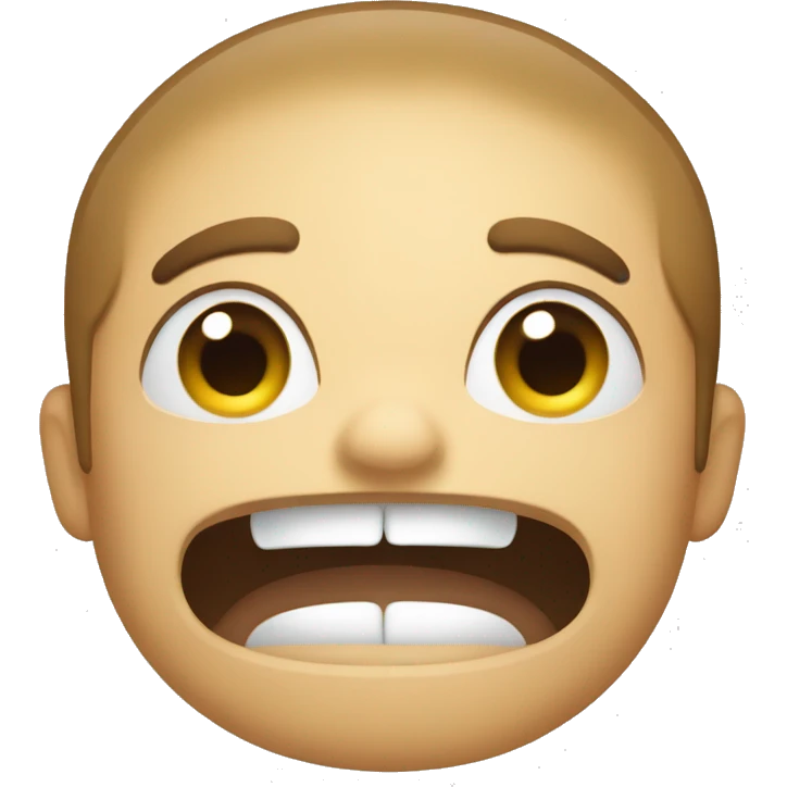 Yawn emoji