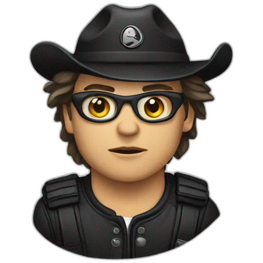 Puck anarchiste emoji