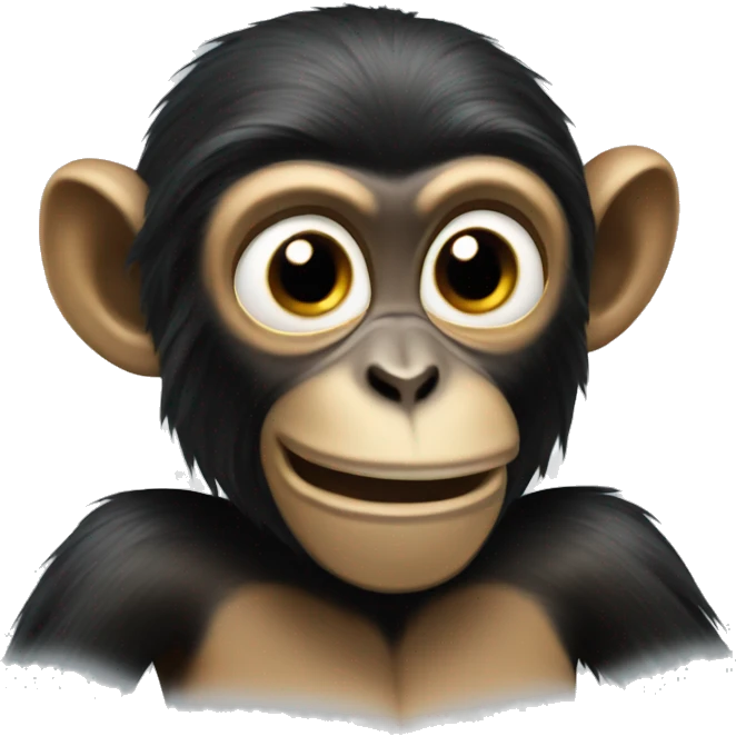 A spider Monkey emoji