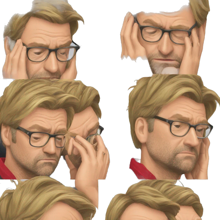 Klopp facepalm emoji