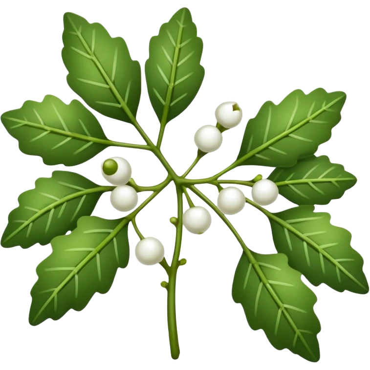Mistletoe emoji
