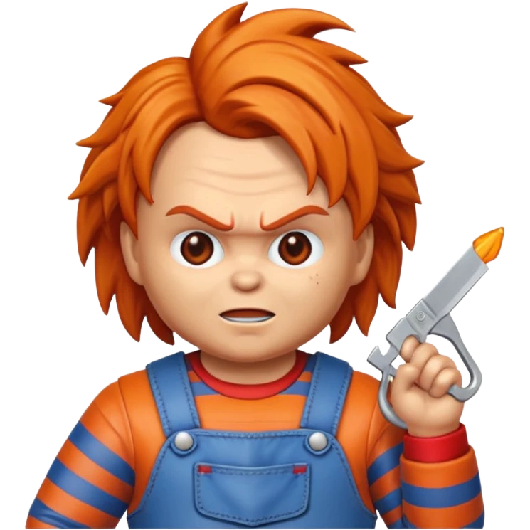 Un emojin de chuky emoji