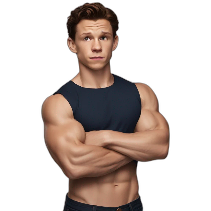 tom holland muscular emoji