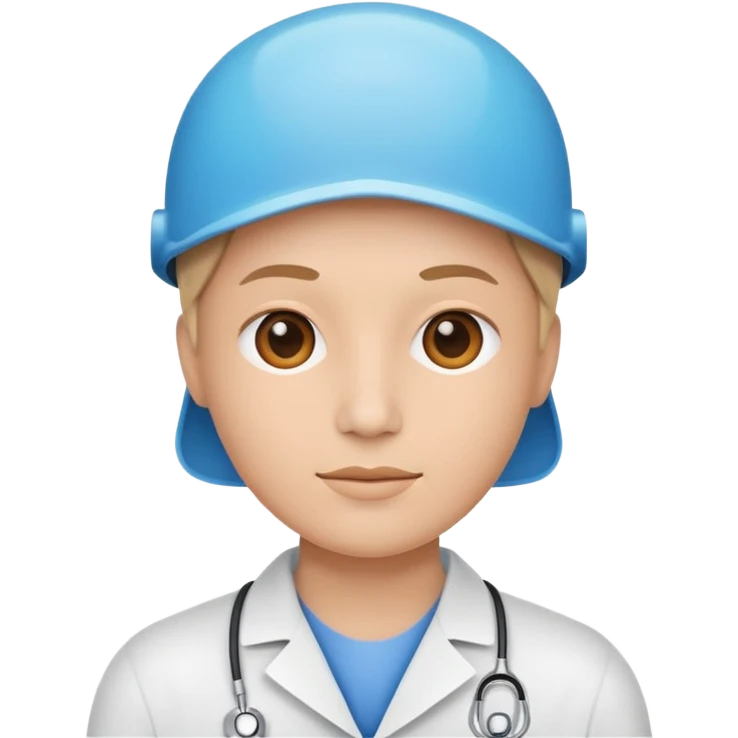 generate a flat image icon for AI Health Expert emoji