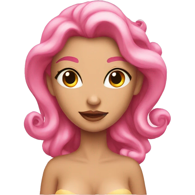 Sirena Rosa emoji