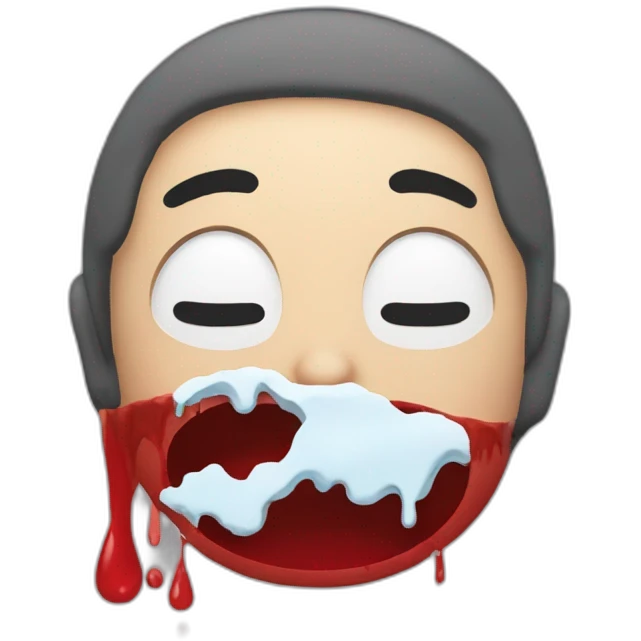 nosebleed-due-to-cold-dry-winter-air season emoji