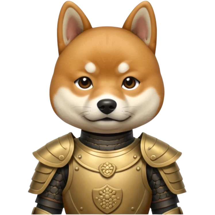 dog japan ancient samurai with small knife emoji