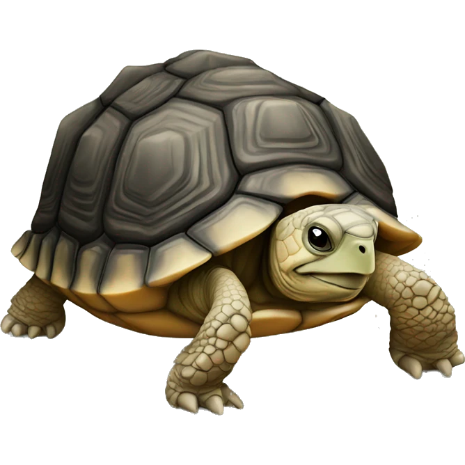 TORTOISE with simple texture details emoji