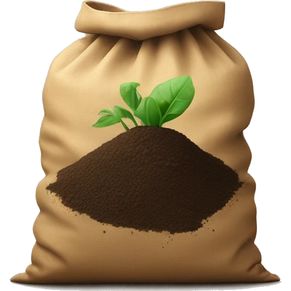 soil on a bag emoji