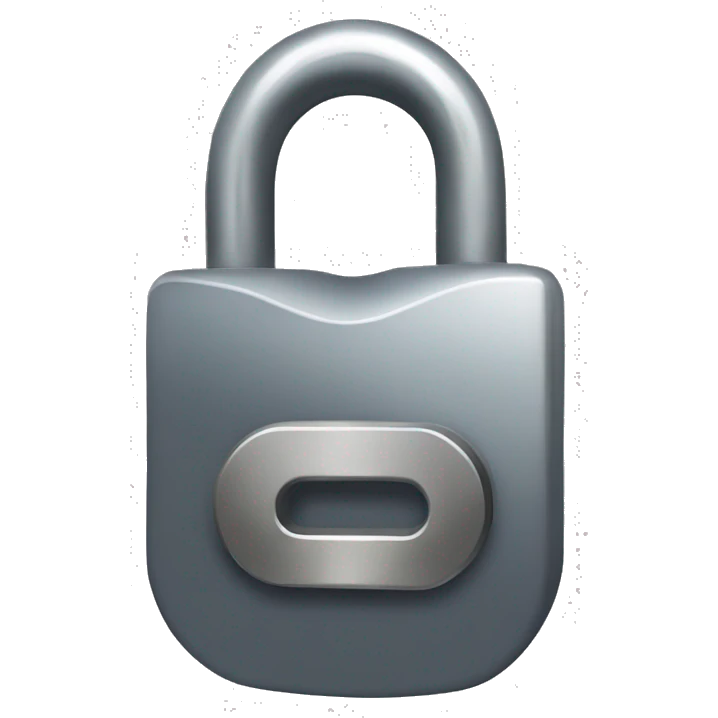 infinity padlock emoji