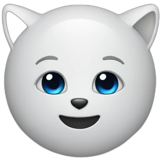 Chat de l'espace emoji