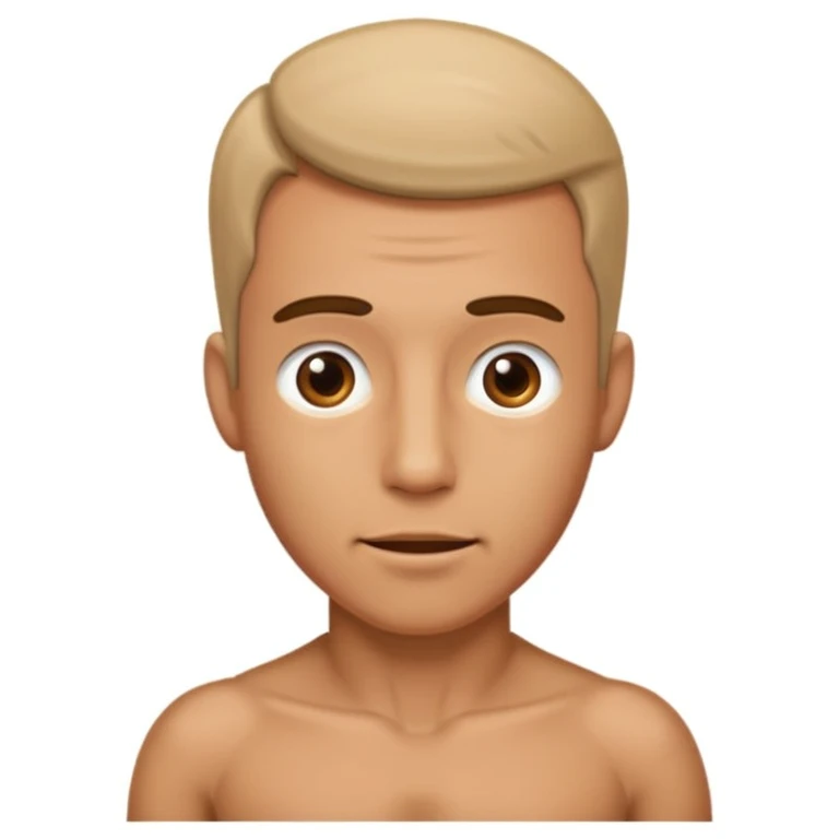 Man with dick emoji