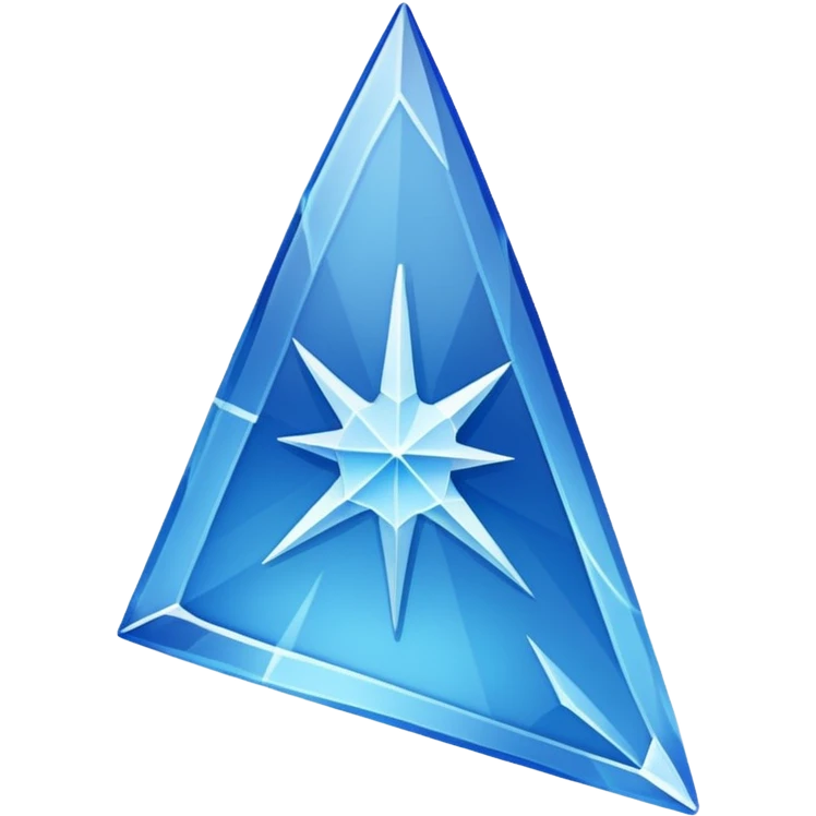 A white tick in a blue shard emoji