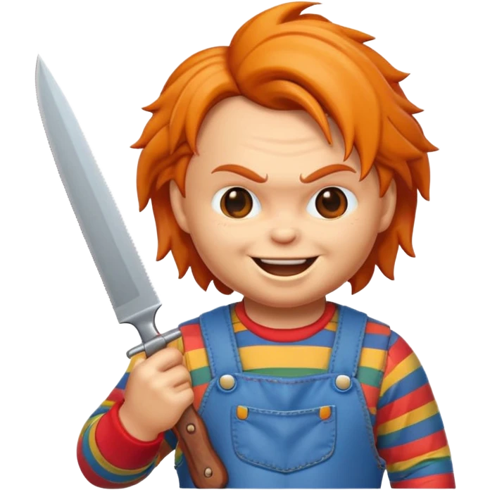 Un emojin de chuky emoji