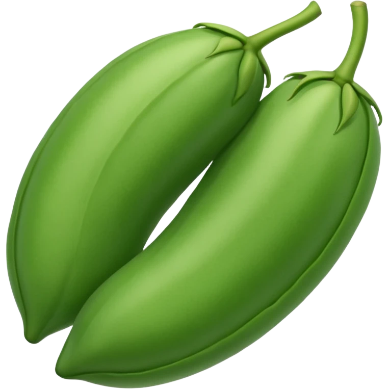 bean pod emoji