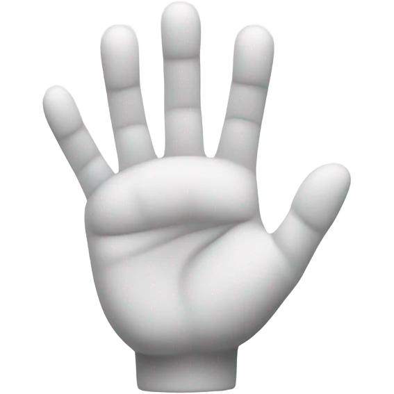 white grab hand cursor icon emoji