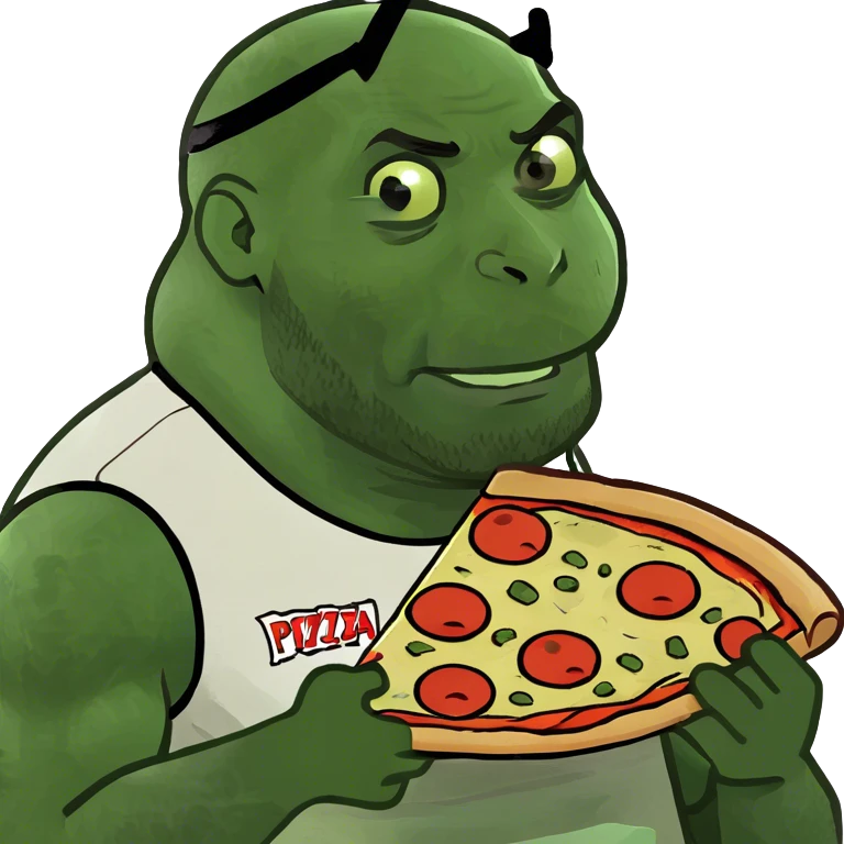 LeBron James eating pizza in a ghostbuster costume emoji