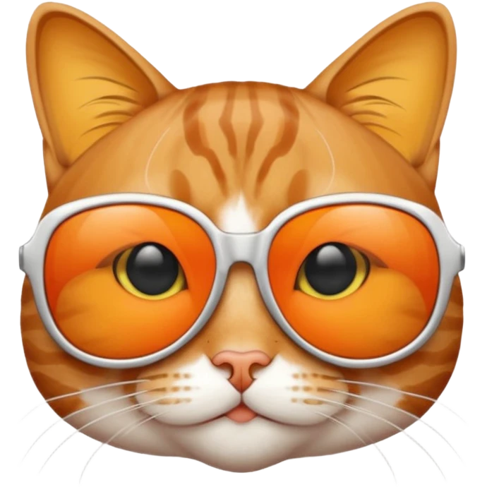 Cat wearing sunglasses emoji