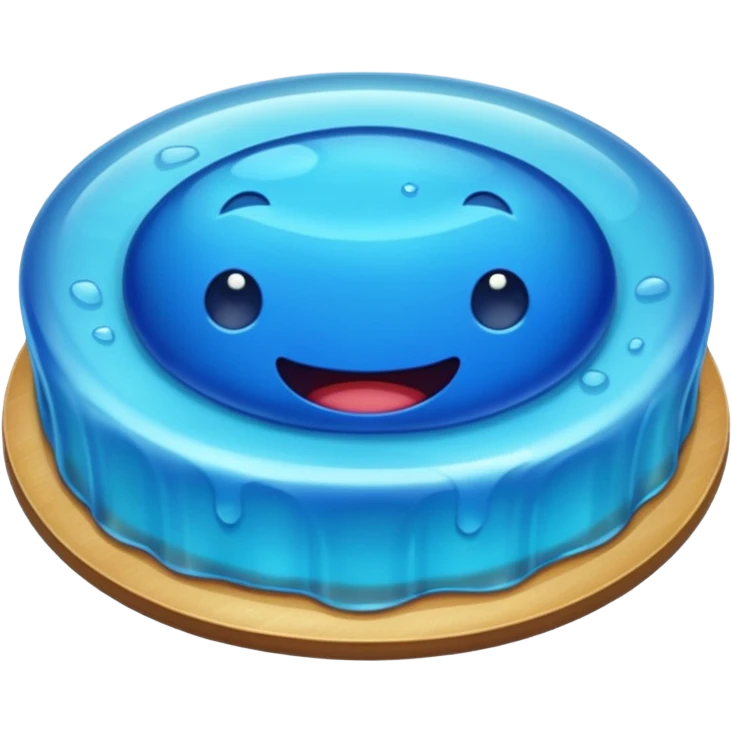 jelly disc smushed emoji