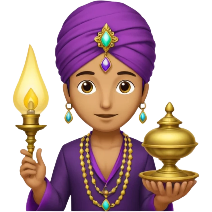 magician of the lamp emoji