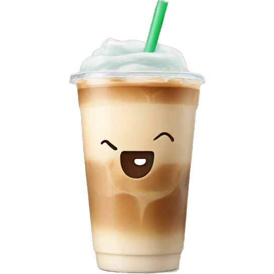 iced latte  emoji