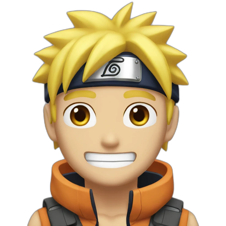 Panneau with « naruto is better » emoji